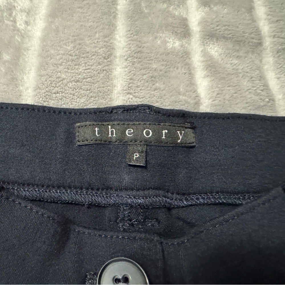 Theory Navy Leggings Size P - Picture 3 of 7